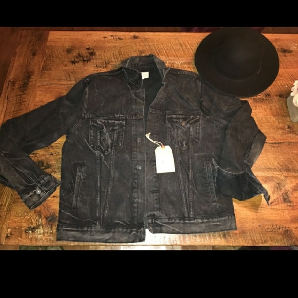 Ralph lauren denim and supply black denim jacket - Picture 1 of 5